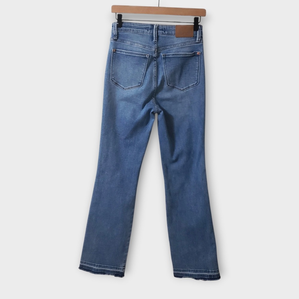 Judy Blue Slim Boot Cut Jeans Medium Wash Released Hem JB88626 Size 5/27 - Picture 4 of 13